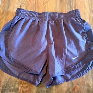 Nike tempo purple shorts